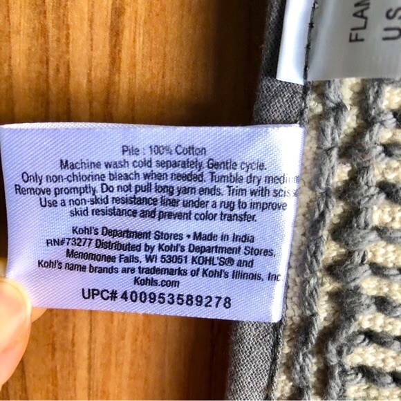 NEW Happy Halloween Spiderweb Rug 20" x 30" Gray Orange - Picture 7 of 14